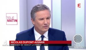Les 4 vérités - Nicolas Dupont-Aignan - 2016/02/08