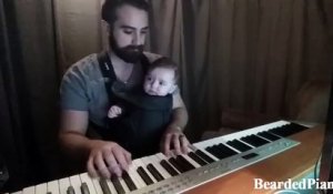 L'effet d'une berceuse au piano sur un bébé
