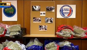 Val-de-Marne: 120 kg de cannabis découverts dans une voiture