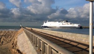 DFDS Côte des Dunes, première traversée Calais-Douvres