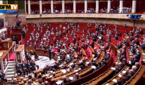 Valls "salue le parcours" de Fabius sous les applaudissements de la gauche