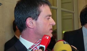 M. Valls: "C'est un beau jour pour la République"