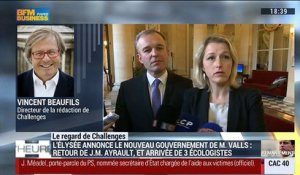 Le regard de Challenges: Zoom sur le nouveau gouvernement de Manuel Valls - 11/02