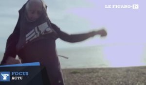 À 77 ans, l'Anglais David Cummings est le plus vieux kite-surfer