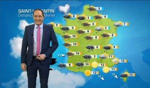 Météo dimanche : quel temps pour votre Saint-Valentin ?