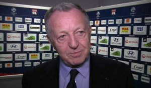 Foot - L1 - OL : Aulas «Ça permet de vivre plus sereinement»