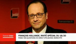 F. Hollande : "L'engagement de la France c'est d'accueillir 30 000 réfugiés, nous le ferons"