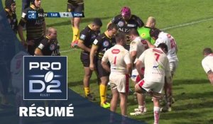 PRO D2 - Résumé  Tarbes - Mont de Marsan: 33-13 - J19 - Saison 2015/2016