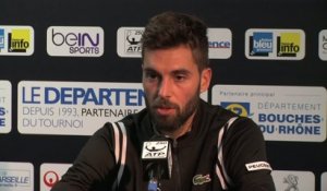 Tennis - ATP - Marseille : Paire «J'ai très mal servi»
