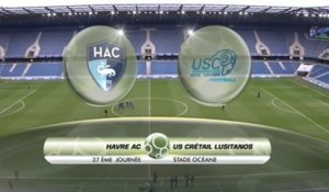 Le Havre 1 - 0 USCL (J27 S15/16)