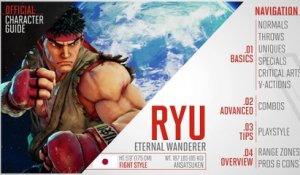 Street Fighter V - Ryu Official Character Guide