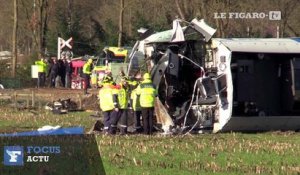 Accident de train au Pays-Bas : les premières images