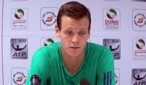 Dubaï - Berdych : "L'âge d'or du tennis me rend plus fort !"