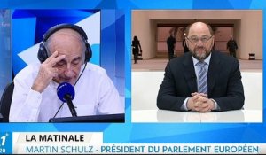 Schengen, immigration et Brexit, Martin Schulz répond aux questions de Jean-Pierre Elkabbach