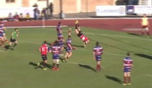 L'essai acrobatique de Chambéry en Fédérale 1