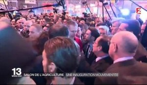 Salon de l'agriculture : visite sous tension pour François Hollande