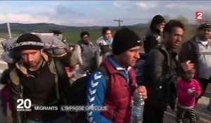 Migrants : la Grèce s'inquiète après le blocage des frontières