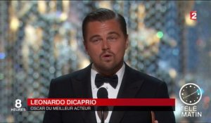Oscars : triomphe de DiCaprio, Inarritu et "Spotlight"