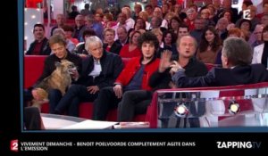 Vivement Dimanche - Benoît Poelvoorde complètement agité dans l'émission (Vidéo)