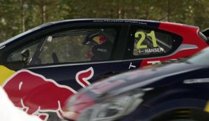Rallycross - Loeb et Hansen dans un duel enneigé
