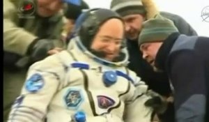 Le retour sur Terre victorieux de Scott Kelly et Mikhaïl Kornienko après 340 jours dans l'ISS