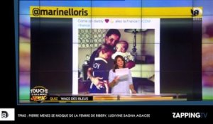 TPMS : Pierre Ménès se moque de la femme de Franck Ribéry, Ludivine Sagna très agacée ! (vidéo)