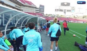 Equipe de France Féminine : dans le stade de France-Allemagne...