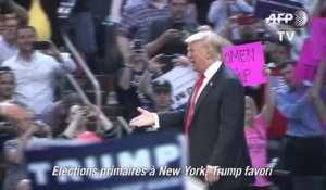 Elections primaires à New York, Trump favori
