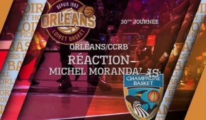 Réaction de Michel Morandais - J30 - Orléans reçoit Châlons-Reims