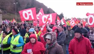 Quimper. 1.100 manifestants contre la loi Travail