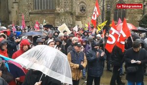 Saint-Brieuc. Quelque 750 manifestants contre la loi Travail