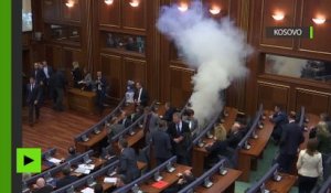 Kosovo : la séance parlementaire dispersée par des gaz lacrymogènes pour le second jour consécutif