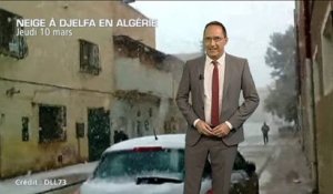 Météo Maghreb : de la neige aux portes du désert !