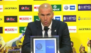 29e j. - Zidane "contrarié" par le match du Real