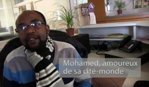 Mohamed, amoureux de sa cité-monde