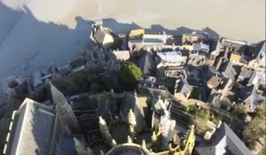 Les superbes images du sommet du Mont-Saint-Michel