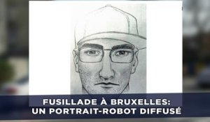 Fusillade à Bruxelles: Le portrait-robot d'un suspect diffusé