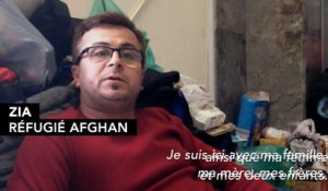 Zia, réfugié afghan dans l'Hellinikon: "Je souhaite juste un meilleur avenir pour mon fils"