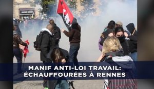 Manifestation contre la Loi Travail: Des échauffourées éclatent à Rennes
