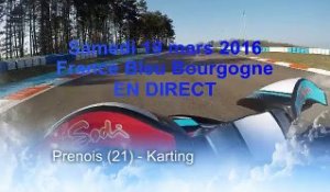 France Bleu Bourgogne vous offre deux tours de karting sur le circuit Dijon-Prenois