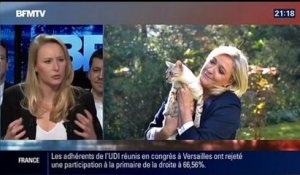 Marine Le Pen et ses chats