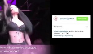 Exclu Vidéo : Nicky Minaj nous dévoile ses fesses !