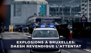 Explosions à Bruxelles: Daesh revendique l'attentat