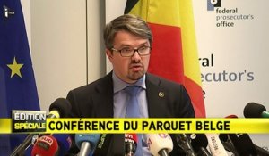 Attentats de Bruxelles : la conférence de presse du parquet fédéral