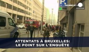 Attentats à Bruxelles: Le point sur l'enquete