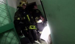 Un pompier sauve la vie d'un chat grâce à son masque à oxygène