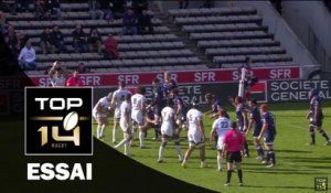 TOP 14 – Bordeaux-Bègles - Clermont : 19-24 – Essai Alivereti RAKA (CLE) – J19 – saison 2015-2016