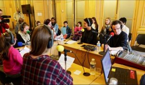 Entretien radio avec les élèves de la Cité scolaire de Sillé-le-Guillaume