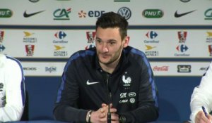Foot - Amicaux - Bleus : Lloris «Beaucoup d'attachement pour Lyon mais la question ne se pose pas»