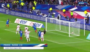 France Russie (4-2) : tous les buts français en 90 secondes !